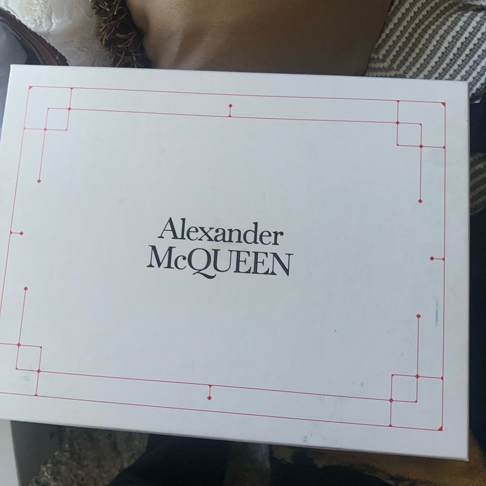 Alexander McQueen White and Gold Box